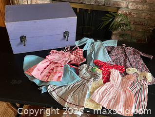 MaxSold Auction: Doll Clothes  - Redwood City (California, USA) SELLER MANAGED Downsizing Online Auction -  Glenwood Avenue