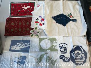 MaxSold Auction: Japanese Linen Collection  - Redwood City (California, USA) SELLER MANAGED Downsizing Online Auction -  Glenwood Avenue