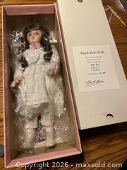MaxSold Auction: Porcelain Doll - Carol Anne Dolls by Bette Ball - Redwood City (California, USA) SELLER MANAGED Downsizing Online Auction -  Glenwood Avenue