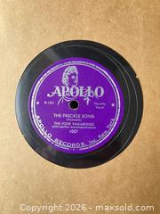MaxSold Auction: Rare sought-after 78 rpm recordings from 1940-1947 - Redwood City (California, USA) SELLER MANAGED Downsizing Online Auction -  Glenwood Avenue