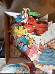 MaxSold Auction: Vintage Paper Doll Lot  - Redwood City (California, USA) SELLER MANAGED Downsizing Online Auction -  Glenwood Avenue