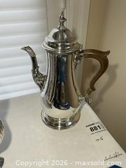 MaxSold Auction: Sterling Coffee Pot A - Kingston (Ontario, Canada) PARTNER MANAGED Downsizing Online Auction - Willingdon Avenue