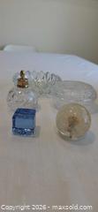 MaxSold Auction: Lot of 5 Mixed Small Glass and Crystal Decorative Items - San Jose (California, USA) SELLER MANAGED Downsizing Online Auction - North 24th Street