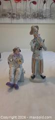 MaxSold Auction: Porcelain Clown Figurines, Lot of 2 - San Jose (California, USA) SELLER MANAGED Downsizing Online Auction - North 24th Street