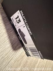 MaxSold Auction: Adidas Adilette Comfort Slide Size 13 Light Gray - Douglasville (Georgia, USA) PARTNER MANAGED Downsizing Online Auction - Highway 92 - Fairburn Road (CONDO)