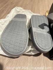 MaxSold Auction: Adidas Adilette Comfort Slide Size 13 Light Gray - Douglasville (Georgia, USA) PARTNER MANAGED Downsizing Online Auction - Highway 92 - Fairburn Road (CONDO)