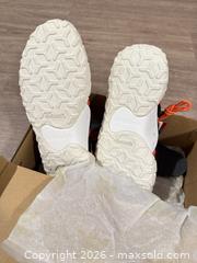 MaxSold Auction: adidas F/22 PK Knit Sneakers Size 9.5 Orange/Coral - Douglasville (Georgia, USA) PARTNER MANAGED Downsizing Online Auction - Highway 92 - Fairburn Road (CONDO)