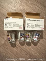 MaxSold Auction: Funko Marvel Glass Toothpick Holders Set of 4 - Douglasville (Georgia, USA) PARTNER MANAGED Downsizing Online Auction - Highway 92 - Fairburn Road (CONDO)