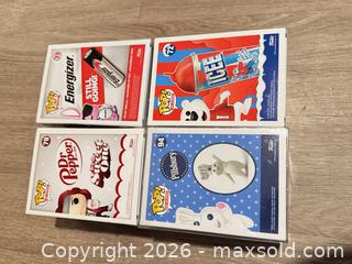 MaxSold Auction: Funko Pop! Ad Icons Lot of 4 Figures - Douglasville (Georgia, USA) PARTNER MANAGED Downsizing Online Auction - Highway 92 - Fairburn Road (CONDO)