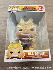 MaxSold Auction: Funko POP! Animation All Might #821 (My Hero Academia) - Douglasville (Georgia, USA) PARTNER MANAGED Downsizing Online Auction - Highway 92 - Fairburn Road (CONDO)