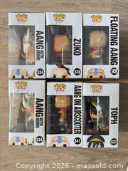 MaxSold Auction: Funko Pop! Animation Avatar: The Last Airbender Lot (6) - Douglasville (Georgia, USA) PARTNER MANAGED Downsizing Online Auction - Highway 92 - Fairburn Road (CONDO)