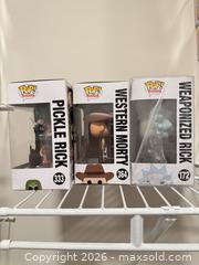 MaxSold Auction: Funko Pop! (Animation) Rick & Morty 3-Figure Lot 333/364/172 - Douglasville (Georgia, USA) PARTNER MANAGED Downsizing Online Auction - Highway 92 - Fairburn Road (CONDO)