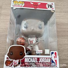 MaxSold Auction: Funko POP! Basketball #76 Michael Jordan Chicago Bulls (Foot Locker Exclusive) - Douglasville (Georgia, USA) PARTNER MANAGED Downsizing Online Auction - Highway 92 - Fairburn Road (CONDO)