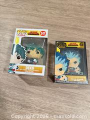 MaxSold Auction: Funko POP! Deku My Hero Academia Vinyl Figure + Enamel Pin - Douglasville (Georgia, USA) PARTNER MANAGED Downsizing Online Auction - Highway 92 - Fairburn Road (CONDO)