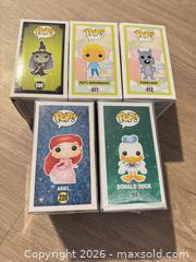 MaxSold Auction: Funko Pop! Disney Lot: Donald Duck, Ariel, Porkchop, Patti, Witch - Douglasville (Georgia, USA) PARTNER MANAGED Downsizing Online Auction - Highway 92 - Fairburn Road (CONDO)