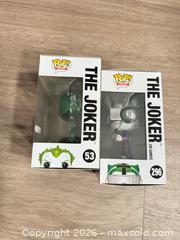 MaxSold Auction: Funko Pop! Heroes The Joker Lot (Arkham & VR Gamer) - Douglasville (Georgia, USA) PARTNER MANAGED Downsizing Online Auction - Highway 92 - Fairburn Road (CONDO)