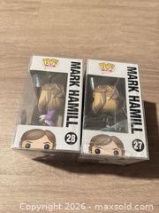 MaxSold Auction: Funko Pop! Icons Mark Hamill Lot - 2 Figures (Nos. 27 & 28) - Douglasville (Georgia, USA) PARTNER MANAGED Downsizing Online Auction - Highway 92 - Fairburn Road (CONDO)