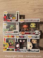 MaxSold Auction: Funko Pop! Lot — 6 Boxed Figures: Deadpool, Grogu, Freddy & More - Douglasville (Georgia, USA) PARTNER MANAGED Downsizing Online Auction - Highway 92 - Fairburn Road (CONDO)