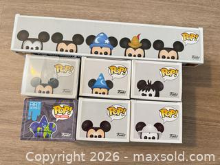 MaxSold Auction: Funko Pop! Lot — 7 Boxed Mickey Mouse Variants - Douglasville (Georgia, USA) PARTNER MANAGED Downsizing Online Auction - Highway 92 - Fairburn Road (CONDO)