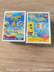 MaxSold Auction: Funko Pop! Lot of 2 Squidward #918 & Spongebob Weightlifter #917 - Douglasville (Georgia, USA) PARTNER MANAGED Downsizing Online Auction - Highway 92 - Fairburn Road (CONDO)