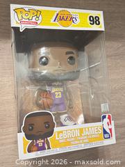MaxSold Auction: Funko Pop! Lot of 5 LeBron James Figures - Douglasville (Georgia, USA) PARTNER MANAGED Downsizing Online Auction - Highway 92 - Fairburn Road (CONDO)