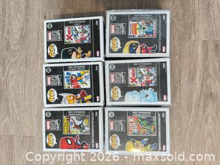 MaxSold Auction: Funko Pop! Marvel 80 Years 6-Pop Lot — Spider-Man & Others - Douglasville (Georgia, USA) PARTNER MANAGED Downsizing Online Auction - Highway 92 - Fairburn Road (CONDO)