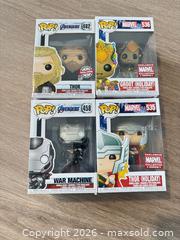 MaxSold Auction: Funko Pop! Marvel Avengers & Holiday Lot — 4 Figures - Douglasville (Georgia, USA) PARTNER MANAGED Downsizing Online Auction - Highway 92 - Fairburn Road (CONDO)