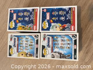 MaxSold Auction: Funko Pop! Marvel Avengers & Holiday Lot — 4 Figures - Douglasville (Georgia, USA) PARTNER MANAGED Downsizing Online Auction - Highway 92 - Fairburn Road (CONDO)
