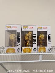 MaxSold Auction: Funko Pop! Marvel Studios The First Ten Years Lot — Shuri, Gamora, Thor - Douglasville (Georgia, USA) PARTNER MANAGED Downsizing Online Auction - Highway 92 - Fairburn Road (CONDO)