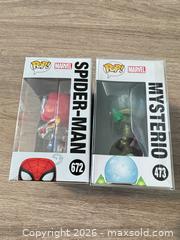 MaxSold Auction: Funko Pop! Marvel Vinyls: Mysterio & Spider-Man (Lot of 2) - Douglasville (Georgia, USA) PARTNER MANAGED Downsizing Online Auction - Highway 92 - Fairburn Road (CONDO)