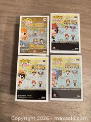 MaxSold Auction: Funko Pop! One Piece Nami, Ace, Luffy & Chopper Set (4) - Douglasville (Georgia, USA) PARTNER MANAGED Downsizing Online Auction - Highway 92 - Fairburn Road (CONDO)