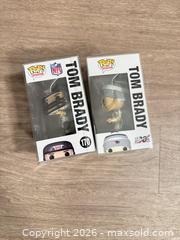 MaxSold Auction: Funko Pop! (Pop! Football) Tom Brady — Lot of 2 - Douglasville (Georgia, USA) PARTNER MANAGED Downsizing Online Auction - Highway 92 - Fairburn Road (CONDO)