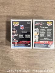 MaxSold Auction: Funko Pop! (Pop! Football) Tom Brady — Lot of 2 - Douglasville (Georgia, USA) PARTNER MANAGED Downsizing Online Auction - Highway 92 - Fairburn Road (CONDO)