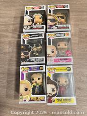 MaxSold Auction: Funko Pop! Rocks Lot — 6 Boxed Vinyl Figures - Douglasville (Georgia, USA) PARTNER MANAGED Downsizing Online Auction - Highway 92 - Fairburn Road (CONDO)