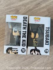 MaxSold Auction: Funko Pop! Soul Eater Death the Kid #781 & Tsubaki #779 (2 Figures) - Douglasville (Georgia, USA) PARTNER MANAGED Downsizing Online Auction - Highway 92 - Fairburn Road (CONDO)