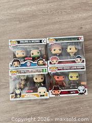 MaxSold Auction: Funko Pop! Vinyl 2-Pack Lot — 4 Two-Packs (8 Figures) - Douglasville (Georgia, USA) PARTNER MANAGED Downsizing Online Auction - Highway 92 - Fairburn Road (CONDO)