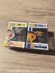 MaxSold Auction: Funko Pop! Vinyl Figures Lot: Kobe Bryant #11 & Carmelo Anthony #04 - Douglasville (Georgia, USA) PARTNER MANAGED Downsizing Online Auction - Highway 92 - Fairburn Road (CONDO)