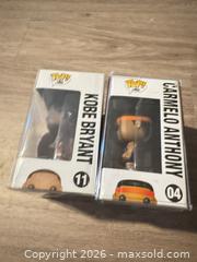 MaxSold Auction: Funko Pop! Vinyl Figures Lot: Kobe Bryant #11 & Carmelo Anthony #04 - Douglasville (Georgia, USA) PARTNER MANAGED Downsizing Online Auction - Highway 92 - Fairburn Road (CONDO)