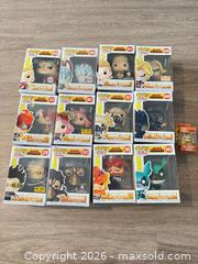 MaxSold Auction: Lot of 13 Funko Pop! My Hero Academia Figures - Douglasville (Georgia, USA) PARTNER MANAGED Downsizing Online Auction - Highway 92 - Fairburn Road (CONDO)