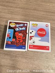 MaxSold Auction: Lot of 2 Funko Pop! Figures - Kool-Aid Packet & Coca-Cola Polar Bear - Douglasville (Georgia, USA) PARTNER MANAGED Downsizing Online Auction - Highway 92 - Fairburn Road (CONDO)