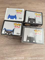 MaxSold Auction: Lot of 4 Funko Pop! Vinyl Figures (Pop! Heroes) - Douglasville (Georgia, USA) PARTNER MANAGED Downsizing Online Auction - Highway 92 - Fairburn Road (CONDO)