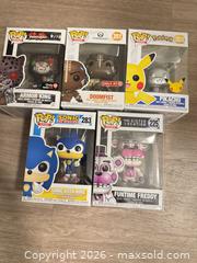 MaxSold Auction: Lot of 5 Funko Pop! (Pop! Games) Boxed Vinyl Figures - Douglasville (Georgia, USA) PARTNER MANAGED Downsizing Online Auction - Highway 92 - Fairburn Road (CONDO)