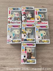 MaxSold Auction: Lot of 7 Funko Pop! Harley Quinn (Pop! Heroes / DC) - Douglasville (Georgia, USA) PARTNER MANAGED Downsizing Online Auction - Highway 92 - Fairburn Road (CONDO)