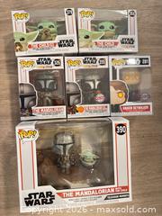 MaxSold Auction: Lot of 7 Star Wars Funko Pop! Vinyl Figures - Douglasville (Georgia, USA) PARTNER MANAGED Downsizing Online Auction - Highway 92 - Fairburn Road (CONDO)