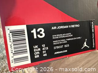 MaxSold Auction: Nike Air Jordan 11 Retro Gym Red/Black/White - Douglasville (Georgia, USA) PARTNER MANAGED Downsizing Online Auction - Highway 92 - Fairburn Road (CONDO)