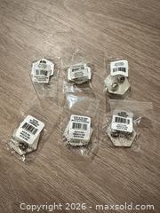 MaxSold Auction: Set of 6 Hexagon Enamel Pins — Spider-Man/Venom Style Icons - Douglasville (Georgia, USA) PARTNER MANAGED Downsizing Online Auction - Highway 92 - Fairburn Road (CONDO)