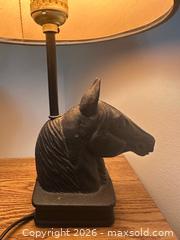MaxSold Auction: Canada Forge horse head cast iron lamp - Toronto (Ontario, Canada) PARTNER MANAGED Downsizing Online Auction Part 1 - Mclevin Avenue