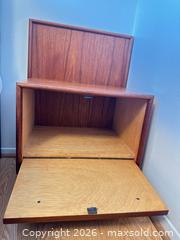 MaxSold Auction: Mcm teak nightstand - Toronto (Ontario, Canada) PARTNER MANAGED Downsizing Online Auction Part 1 - Mclevin Avenue