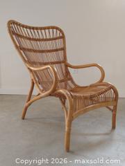 MaxSold Auction: Mid century bamboo lounge chair - Toronto (Ontario, Canada) PARTNER MANAGED Downsizing Online Auction Part 1 - Mclevin Avenue