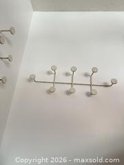 MaxSold Auction: Mid century minimalist wall coat rack (ONE UNIT ONLY) - Toronto (Ontario, Canada) PARTNER MANAGED Downsizing Online Auction Part 1 - Mclevin Avenue